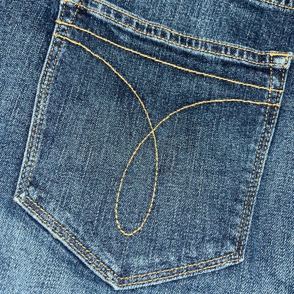 Calvin Klein CKJ 021 Mid Rise Slim Med Wash Jeans Size 30 x 30 NWT - Picture 6 of 7